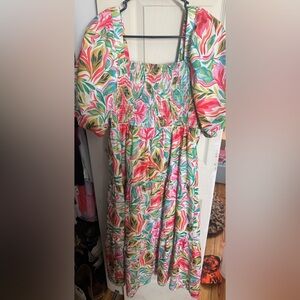 THML floral dress